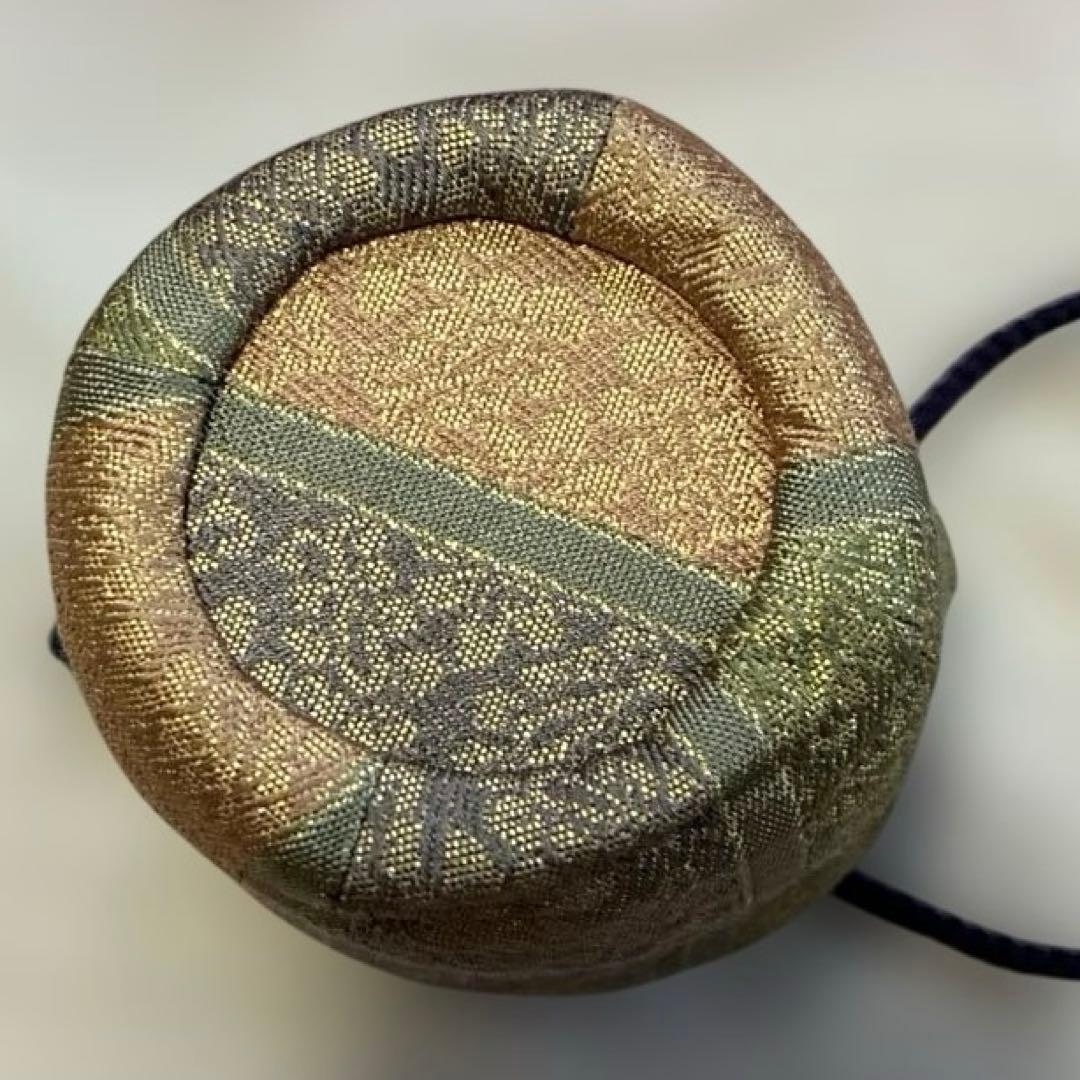 茶道具✨信楽茶陶窯元　壺中窯【保庭楽入】＆仕覆袋セット　肩衝茶入