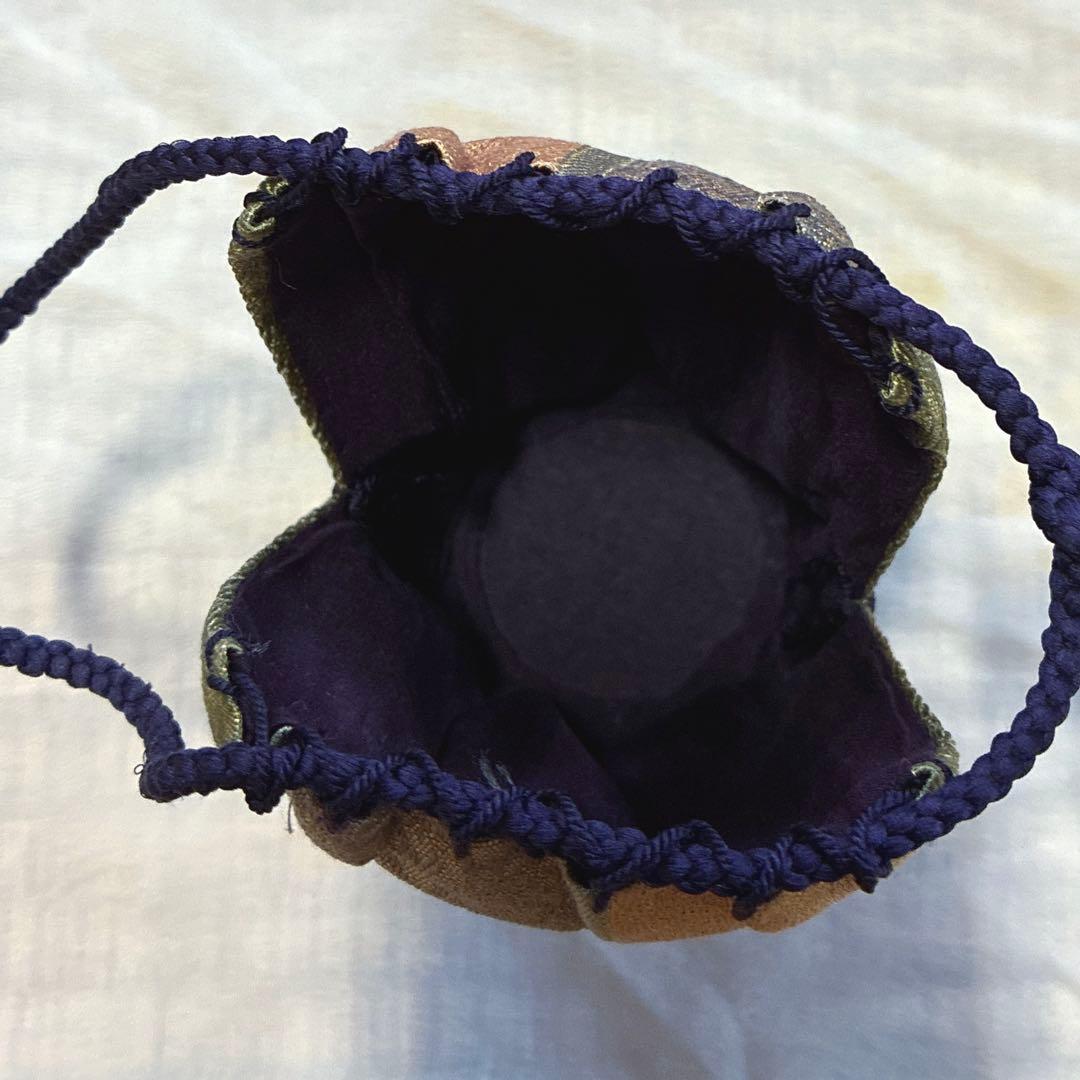 茶道具✨信楽茶陶窯元　壺中窯【保庭楽入】＆仕覆袋セット　肩衝茶入