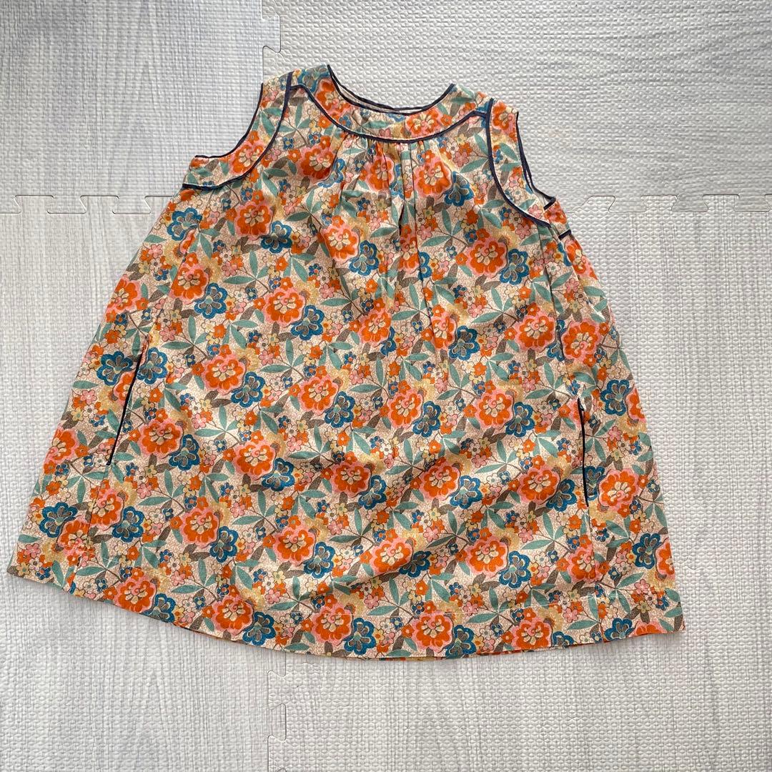 ワンピース CARAMEL GINGER DRESS vintage floral 4y