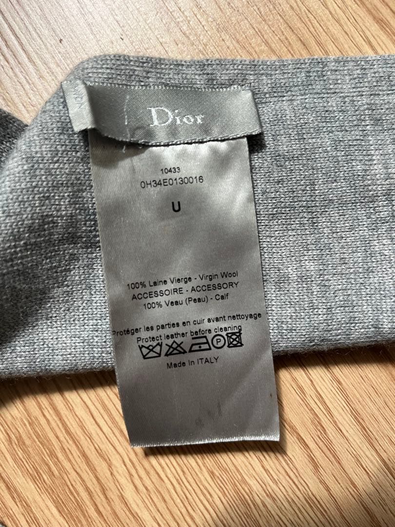 Dior homme エディ期　ロングマフラー　ストール　留め具