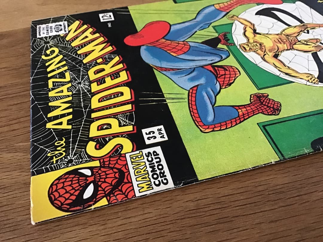 アメージングスパイダーマン #35 モルテン・マン❗️アメコミリーフ