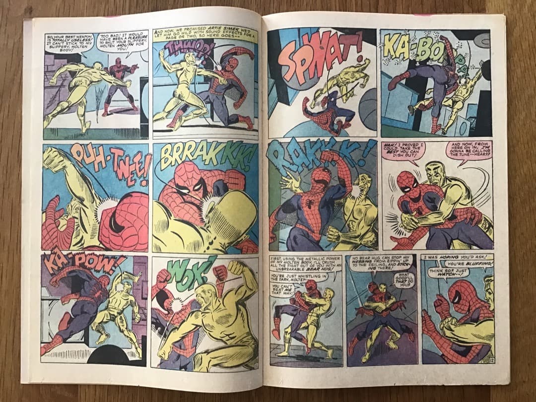 アメージングスパイダーマン #35 モルテン・マン❗️アメコミリーフ