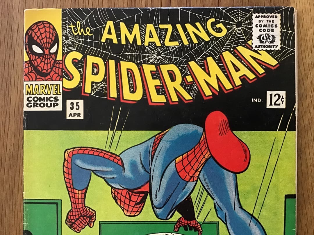 アメージングスパイダーマン #35 モルテン・マン❗️アメコミリーフ