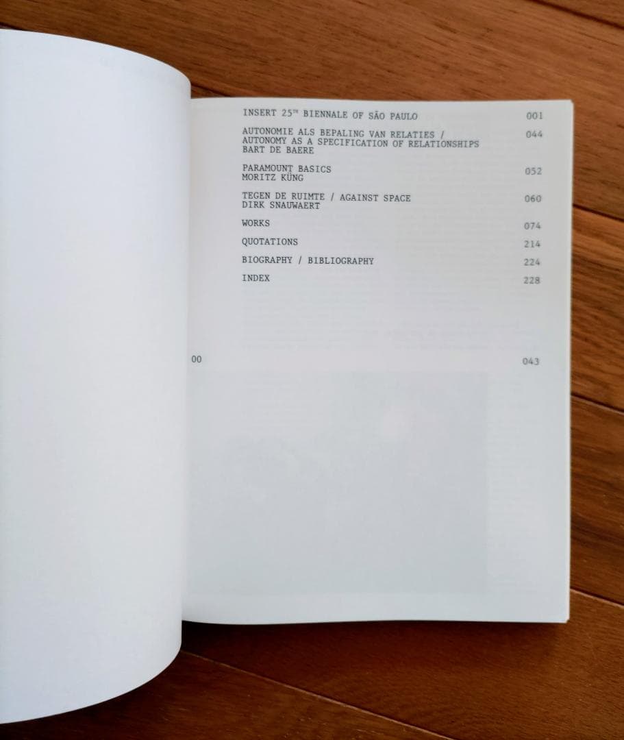 Richard Venlet 作品集 『00』　（洋書）現代美術