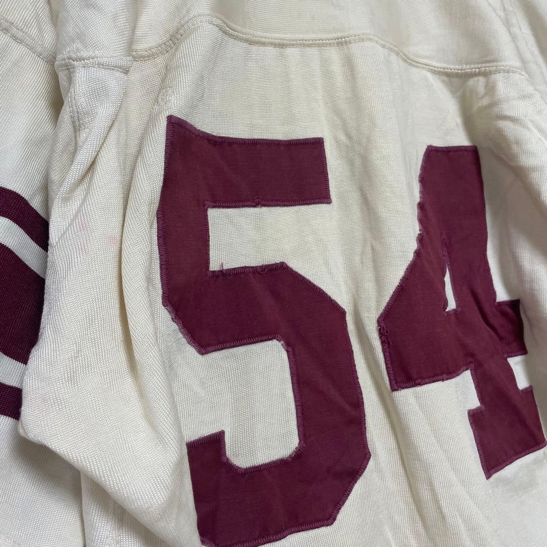 レア US古着 ビンテージ 50's〜70's フットボールシャツ ナンバリング