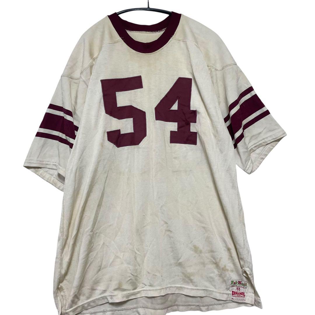 レア US古着 ビンテージ 50's〜70's フットボールシャツ ナンバリング