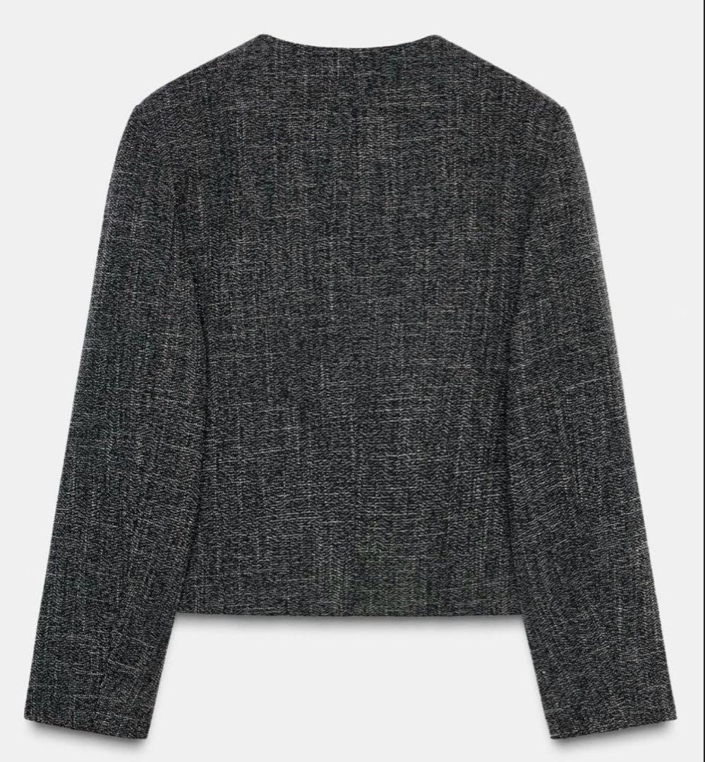 メランジショートブレザー　S即日発送