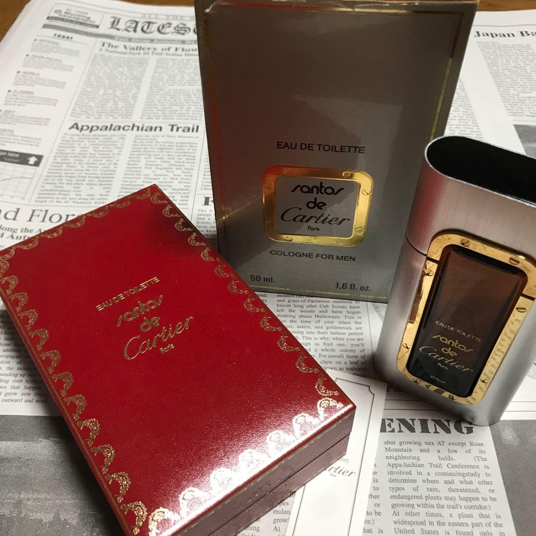 Tomo レアsantos de Cartier EDT 50mlサイズ