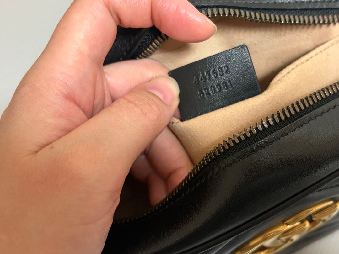 【ＭＯＭ*さま専用】GUCCI GGマーモント ショルダーバック