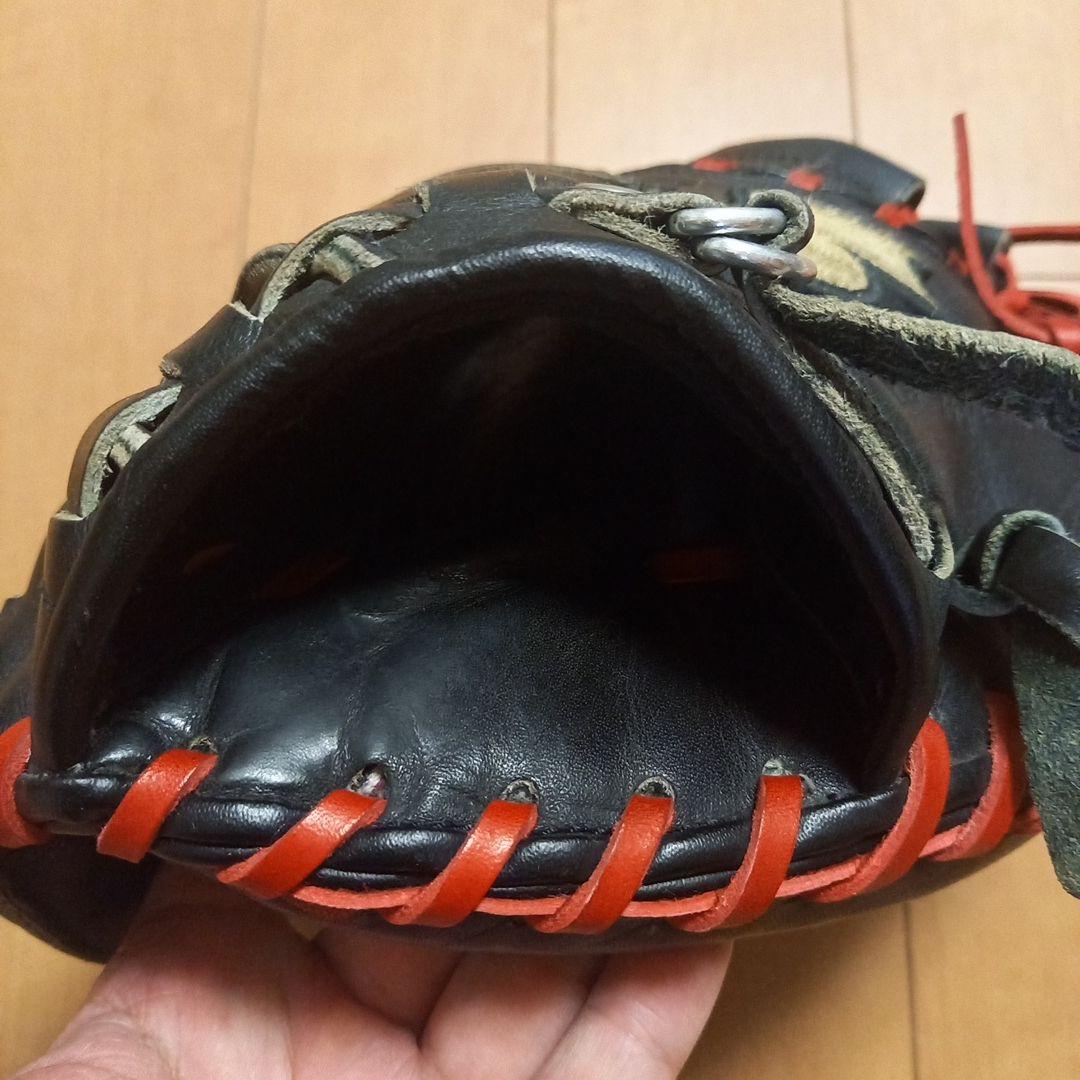 SSK 少年 キャッチャーミット 黒/赤