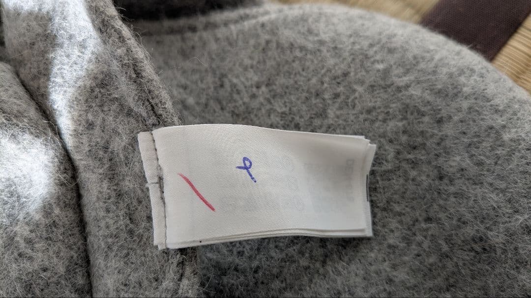 ZARA　アルパカ混紡　グレー　ケープコート　ポンチョ　マント