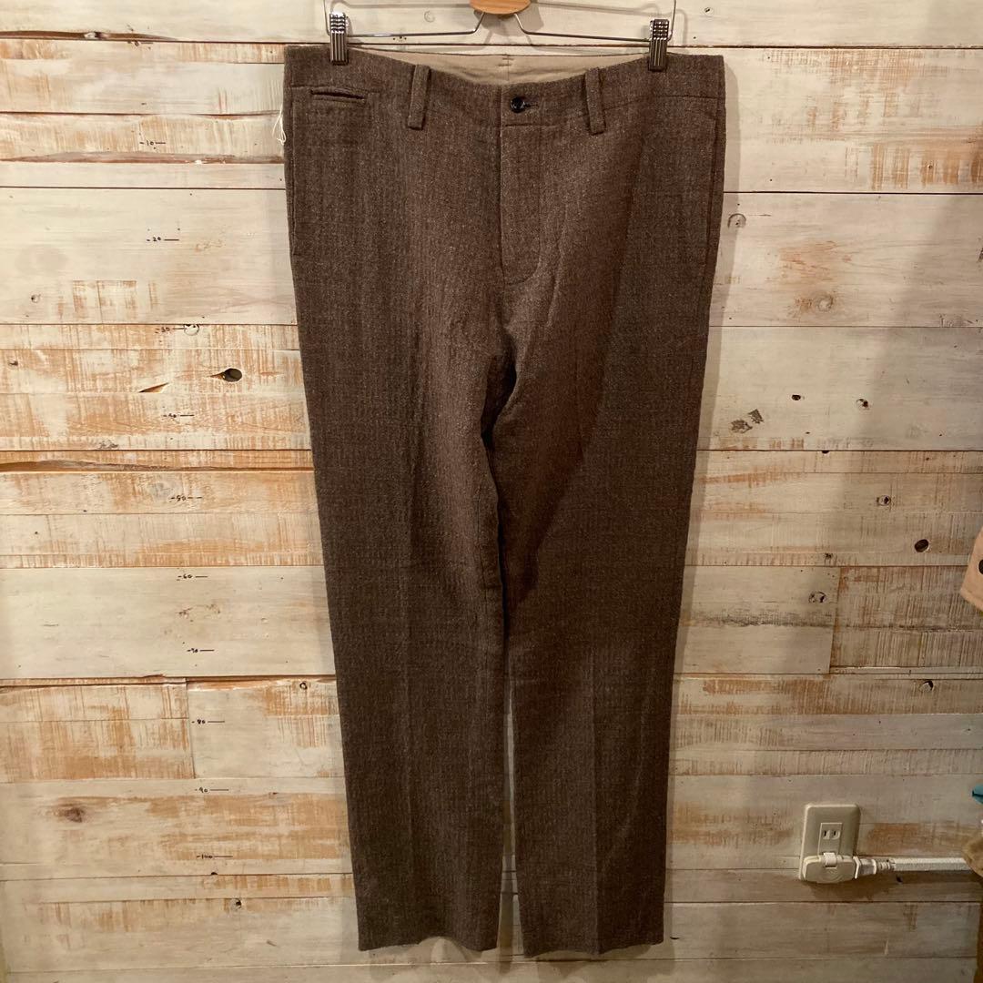 SLOWGUN ウール スリーピース テーラードジャケット スラック ベスト