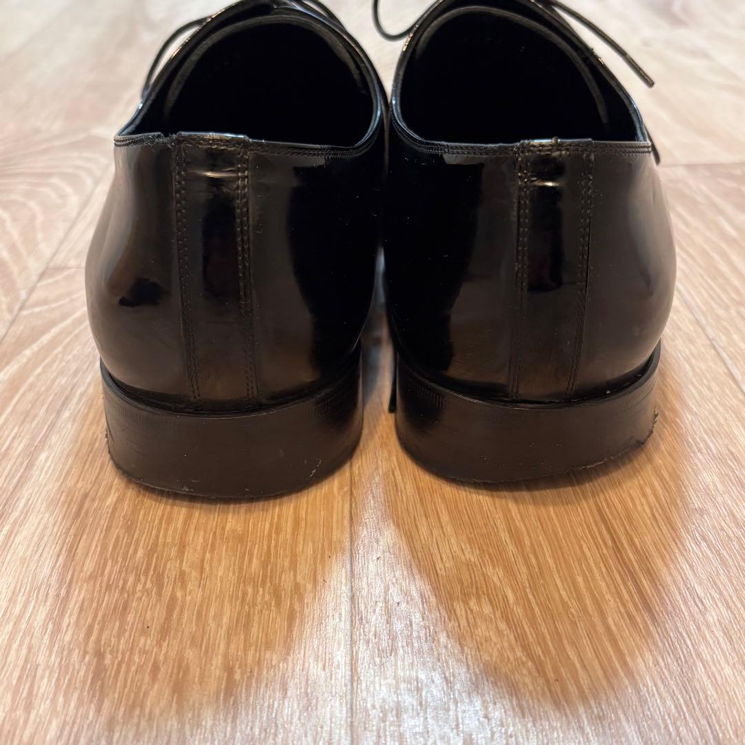 【Archive】DIOR HOMME エナメル レザーシューズ　42