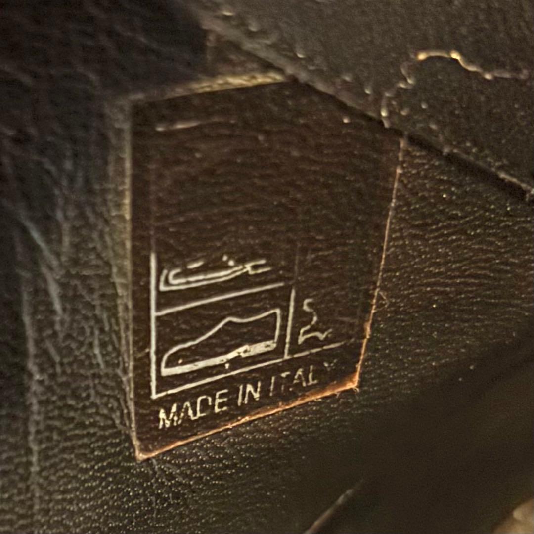 【Archive】DIOR HOMME エナメル レザーシューズ　42