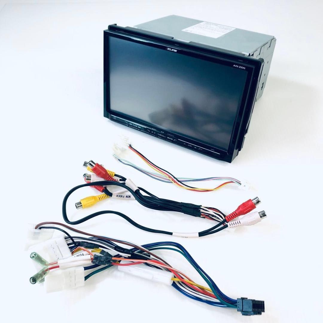 【即納】イクリプス　9型　メモリーナビ　AVN-ZX04i　トヨタ・ダイハツ配線