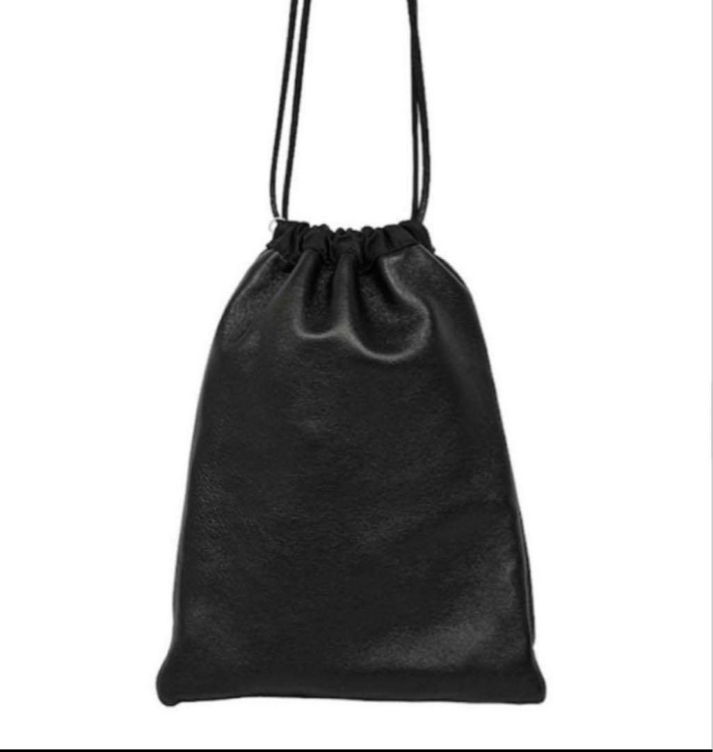 DECI 巾着　レザーリバーシブル　ovy