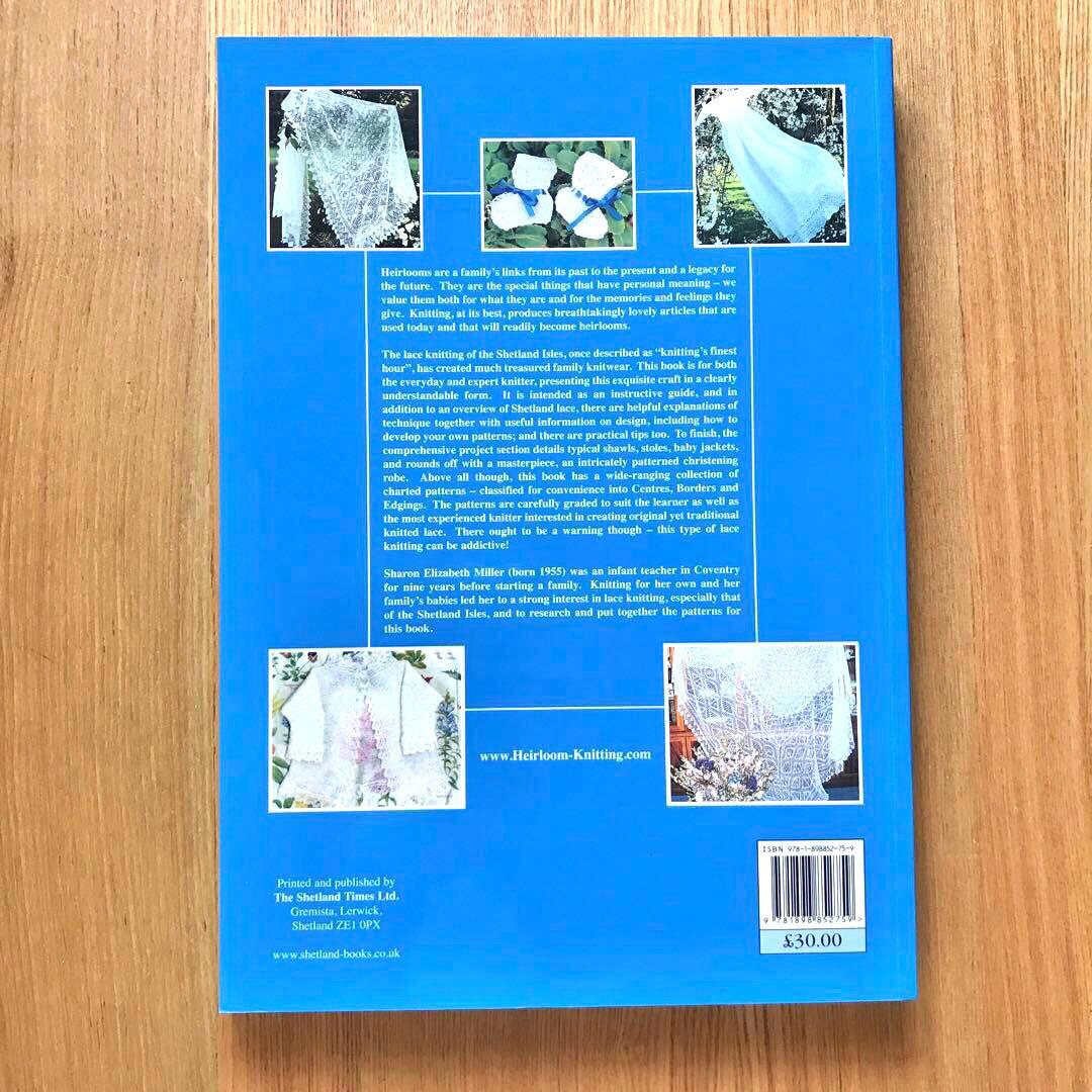 Heirloom Knitting シェットランドレース 洋書 レース編み