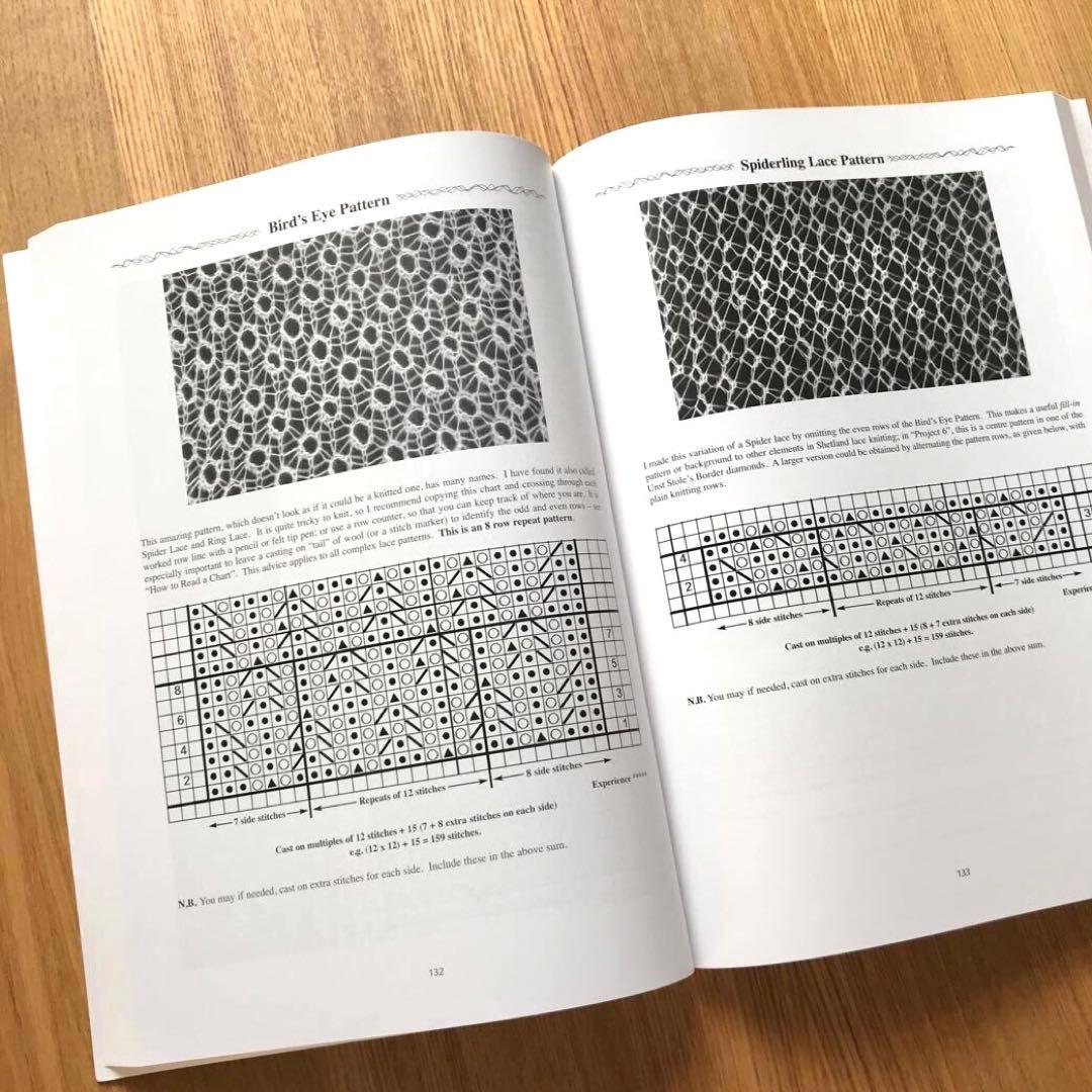 Heirloom Knitting シェットランドレース 洋書 レース編み