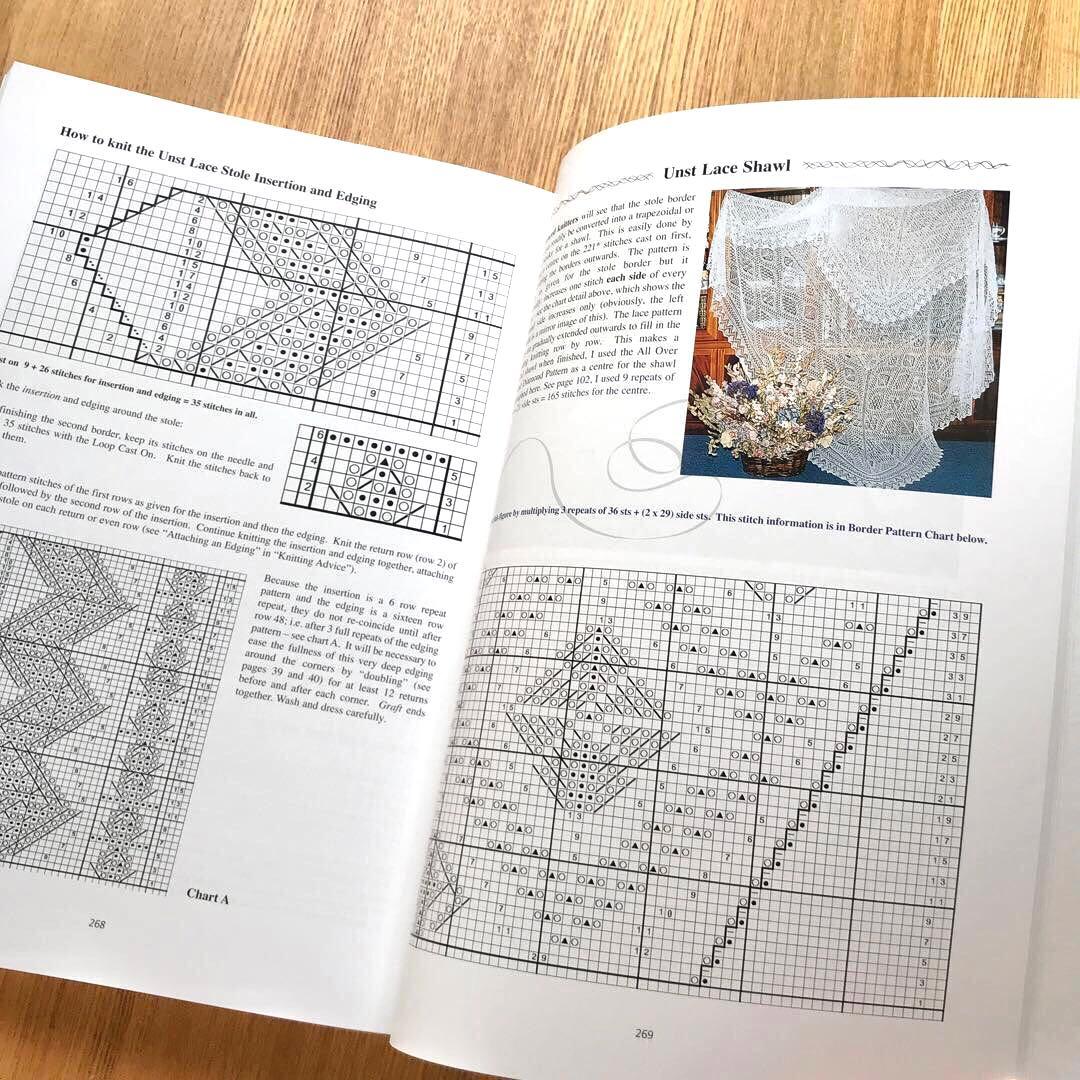Heirloom Knitting シェットランドレース 洋書 レース編み