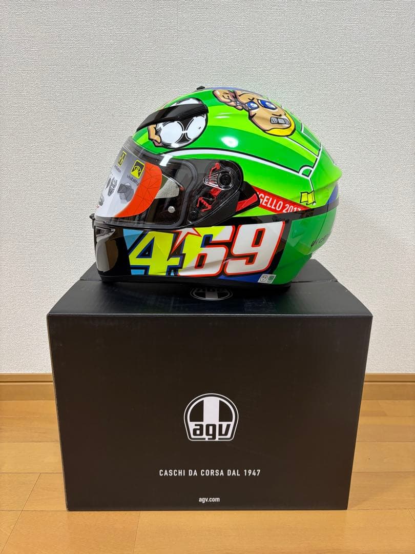 【正規品】AGV フルフェイスヘルメット Mサイズ 2017年モデル
