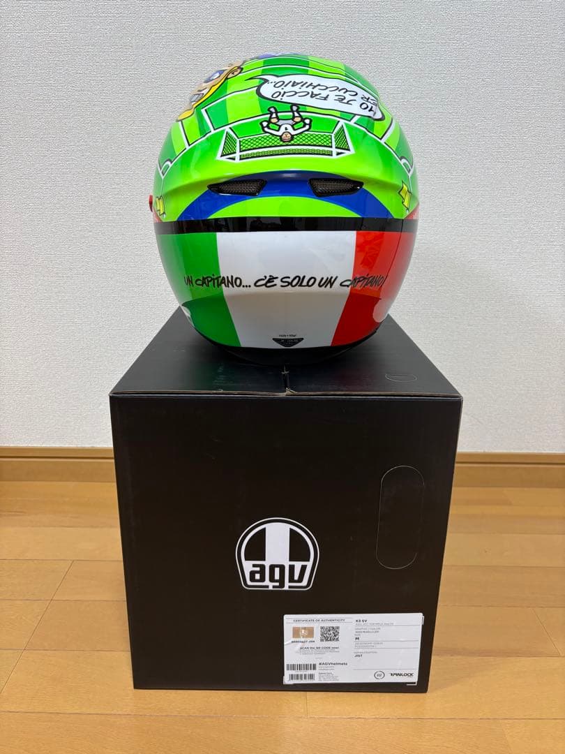 【正規品】AGV フルフェイスヘルメット Mサイズ 2017年モデル