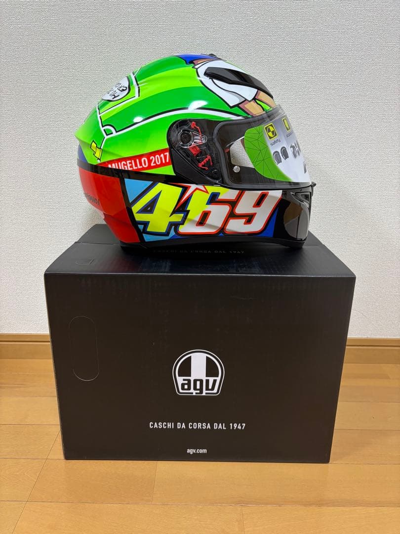 【正規品】AGV フルフェイスヘルメット Mサイズ 2017年モデル