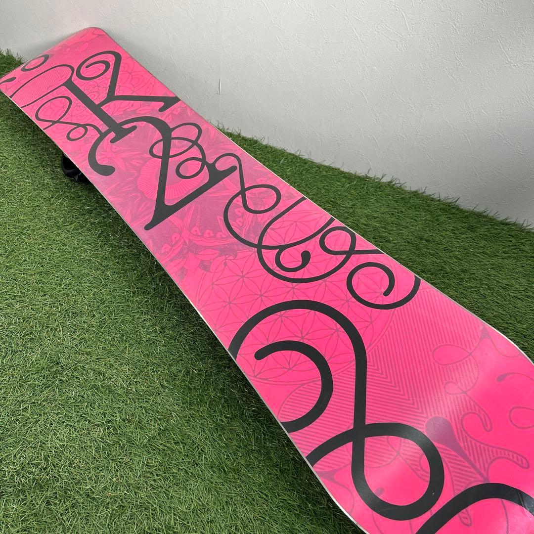 C124.5 K2 149cm レディース　スノーボードセット