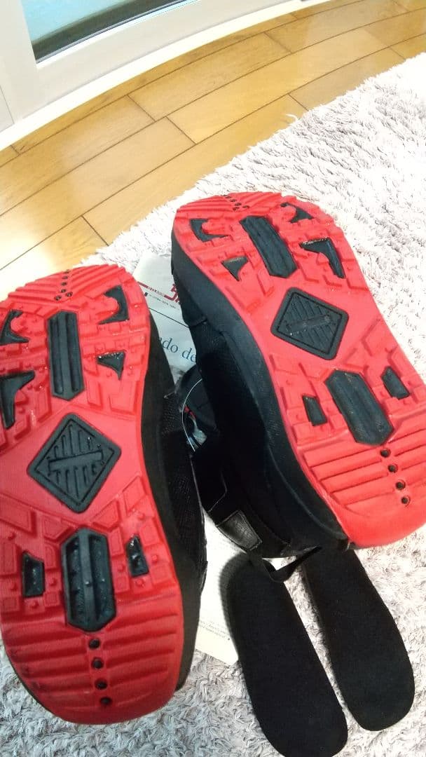 【1回使用】スノーボードブーツ 25センチ ROSSIGNOL 男女可 ブラック