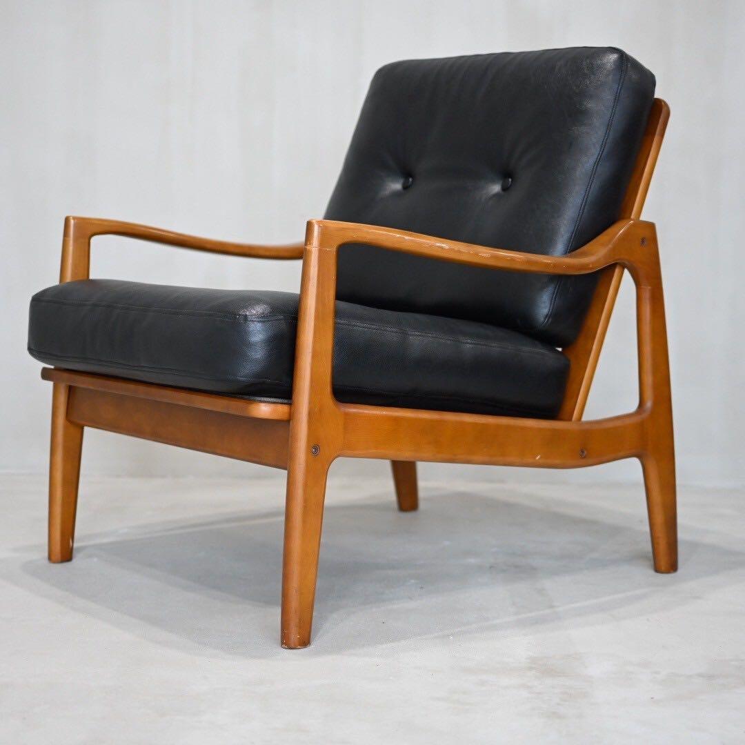 Karimoku60 カリモク60 フレームチェア 1シーター　 ヴィンテージ￼