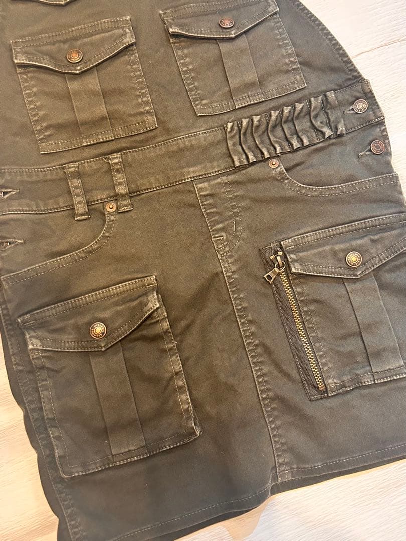 HYSTERIC GLAMOUR サロペットスカート