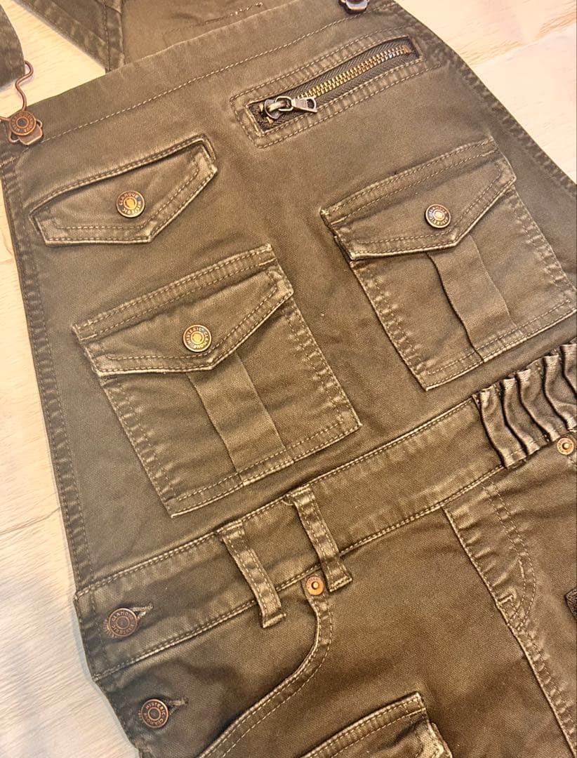 HYSTERIC GLAMOUR サロペットスカート