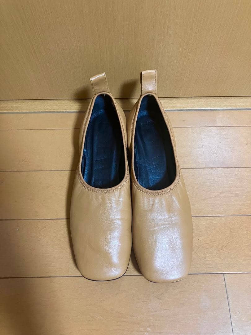 loewe ロエベ ソフトバレリーナ バレエシューズ　パンプス 38