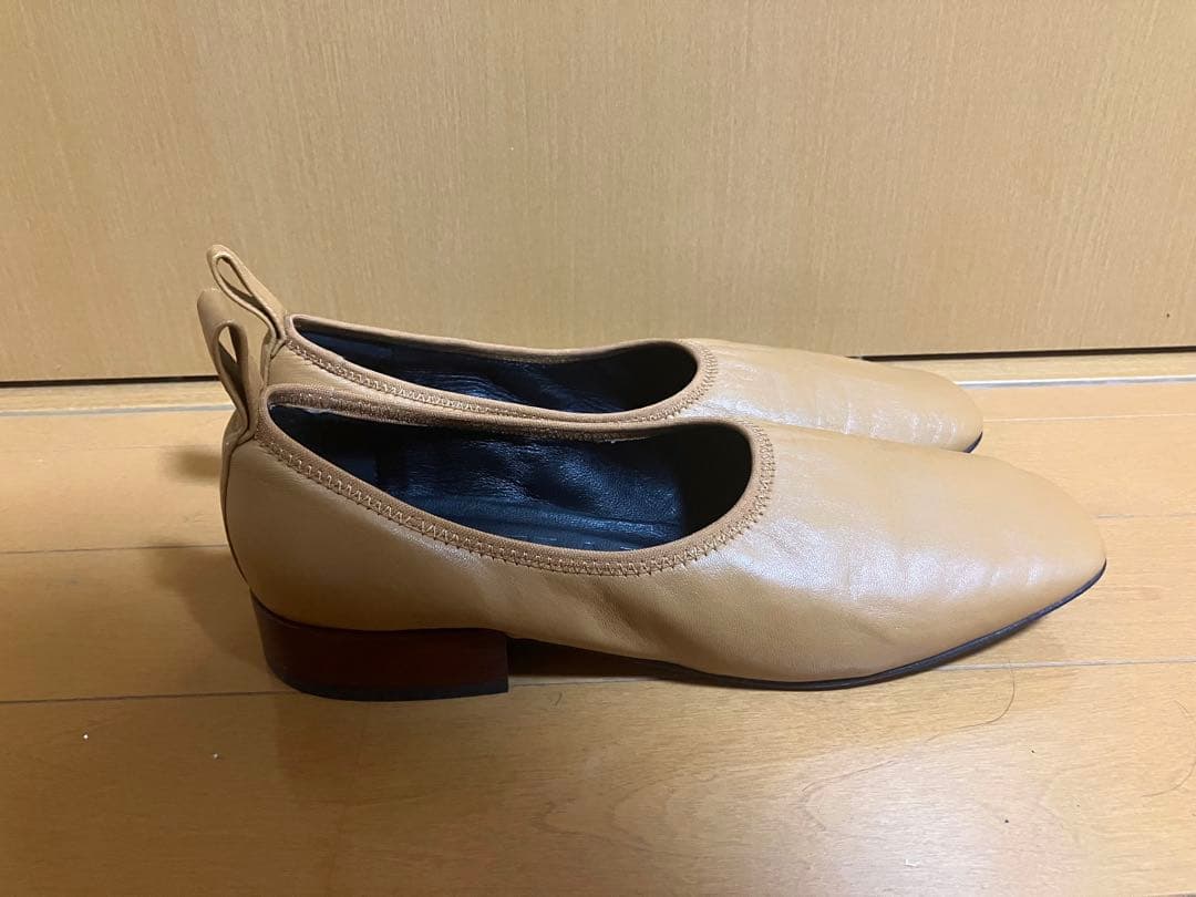 loewe ロエベ ソフトバレリーナ バレエシューズ　パンプス 38