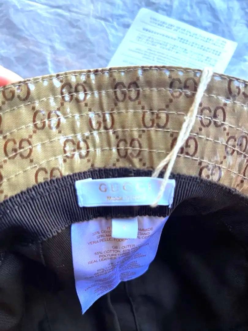 GUCCI GGロゴ バケットハット