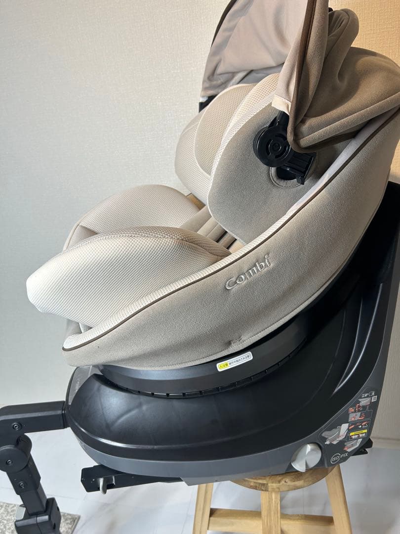 激美品❗️クルムーヴスマートISOFIX tete a tete おまけ付き