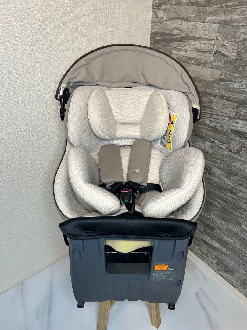 激美品❗️クルムーヴスマートISOFIX tete a tete おまけ付き
