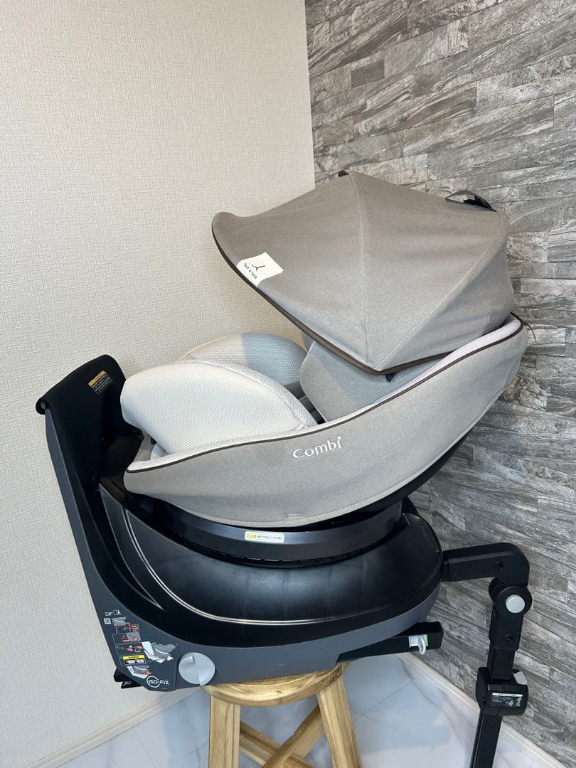 激美品❗️クルムーヴスマートISOFIX tete a tete おまけ付き