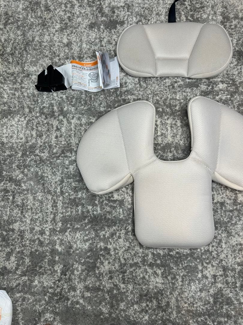 激美品❗️クルムーヴスマートISOFIX tete a tete おまけ付き