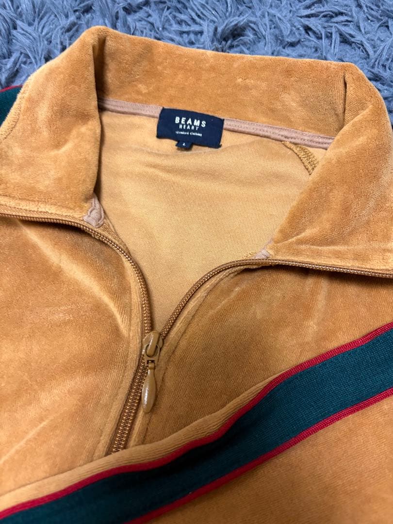 BEAMS HEARTベロアセットアップ