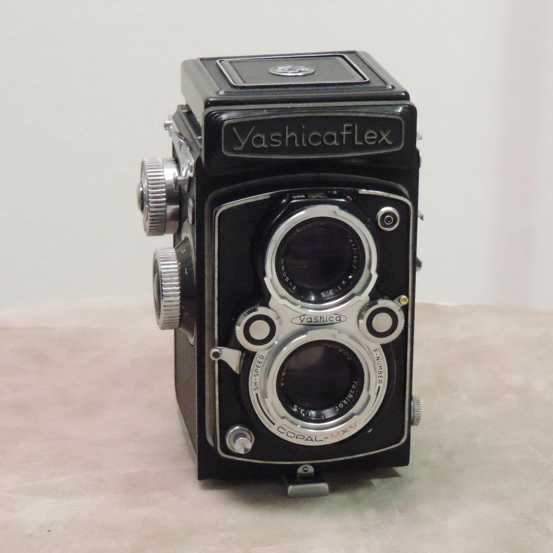 【動作品】Yashicaflex 新B 二眼レフ 中判カメラ