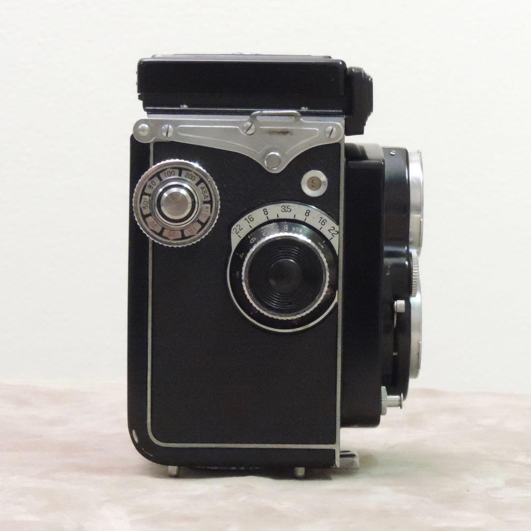 【動作品】Yashicaflex 新B 二眼レフ 中判カメラ