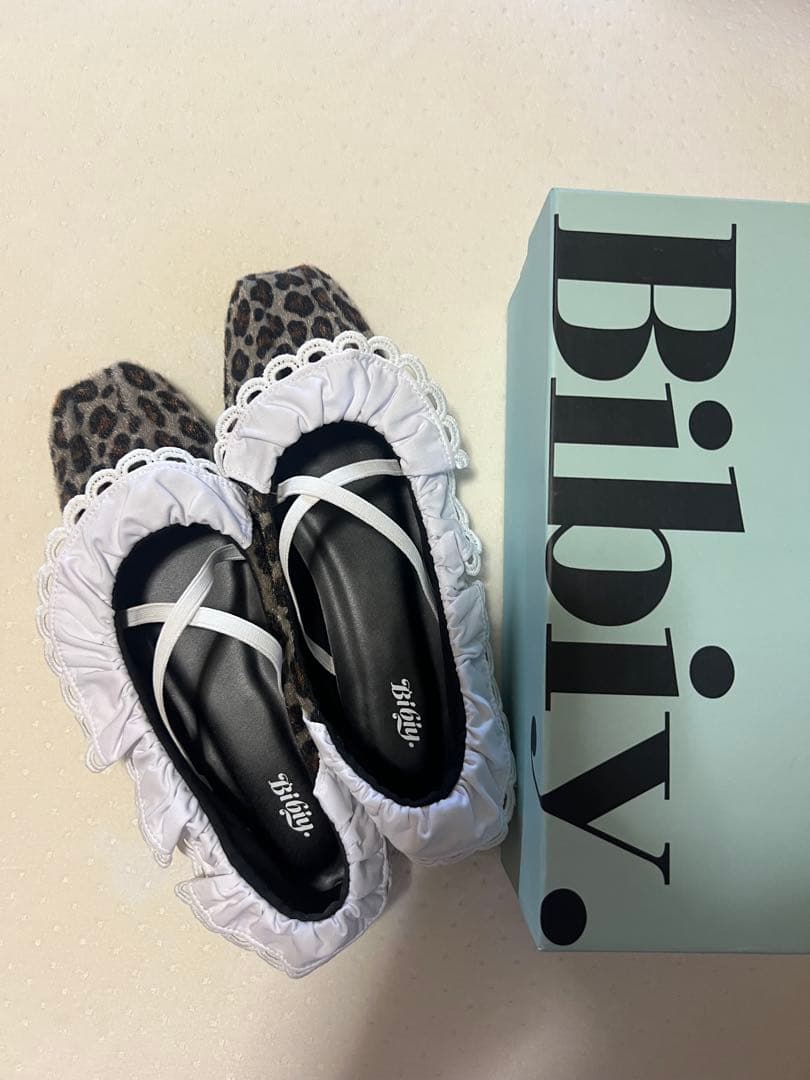 【正規品】Bibiy B. LACE BALLERINAS LEOPARD