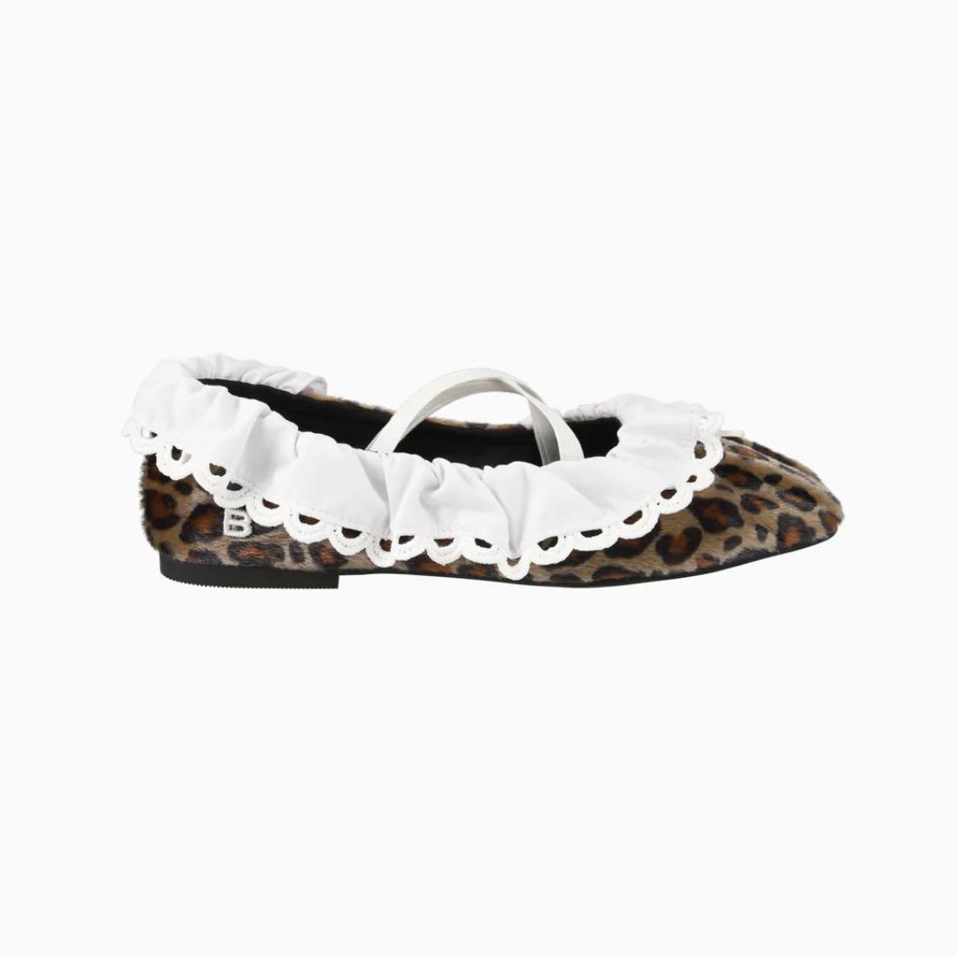 【正規品】Bibiy B. LACE BALLERINAS LEOPARD