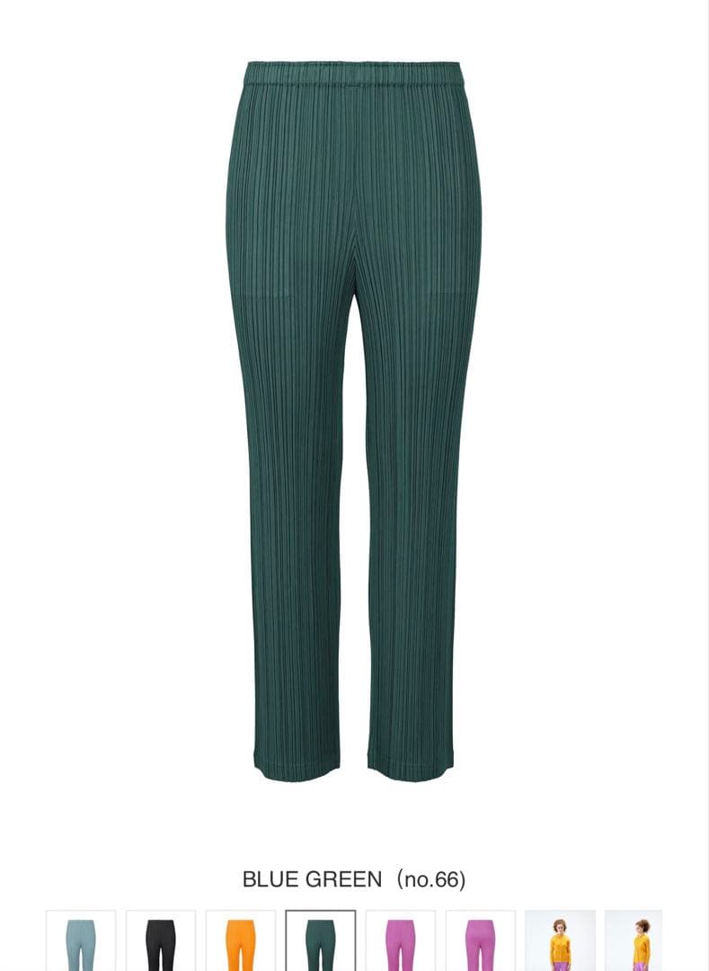 2025年　プリーツプリーズ パンツ