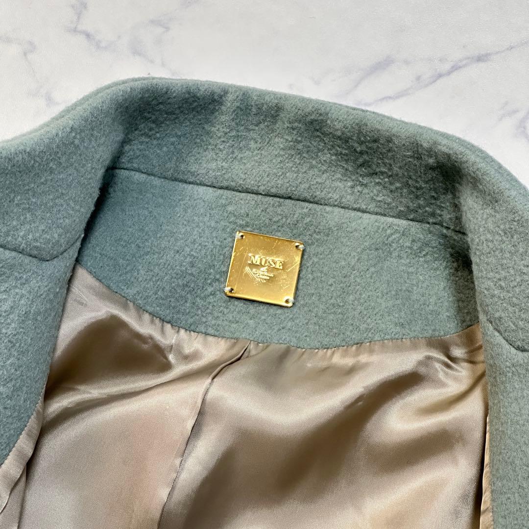 MUSE de Deuxieme Classe ウールナッピング　コート