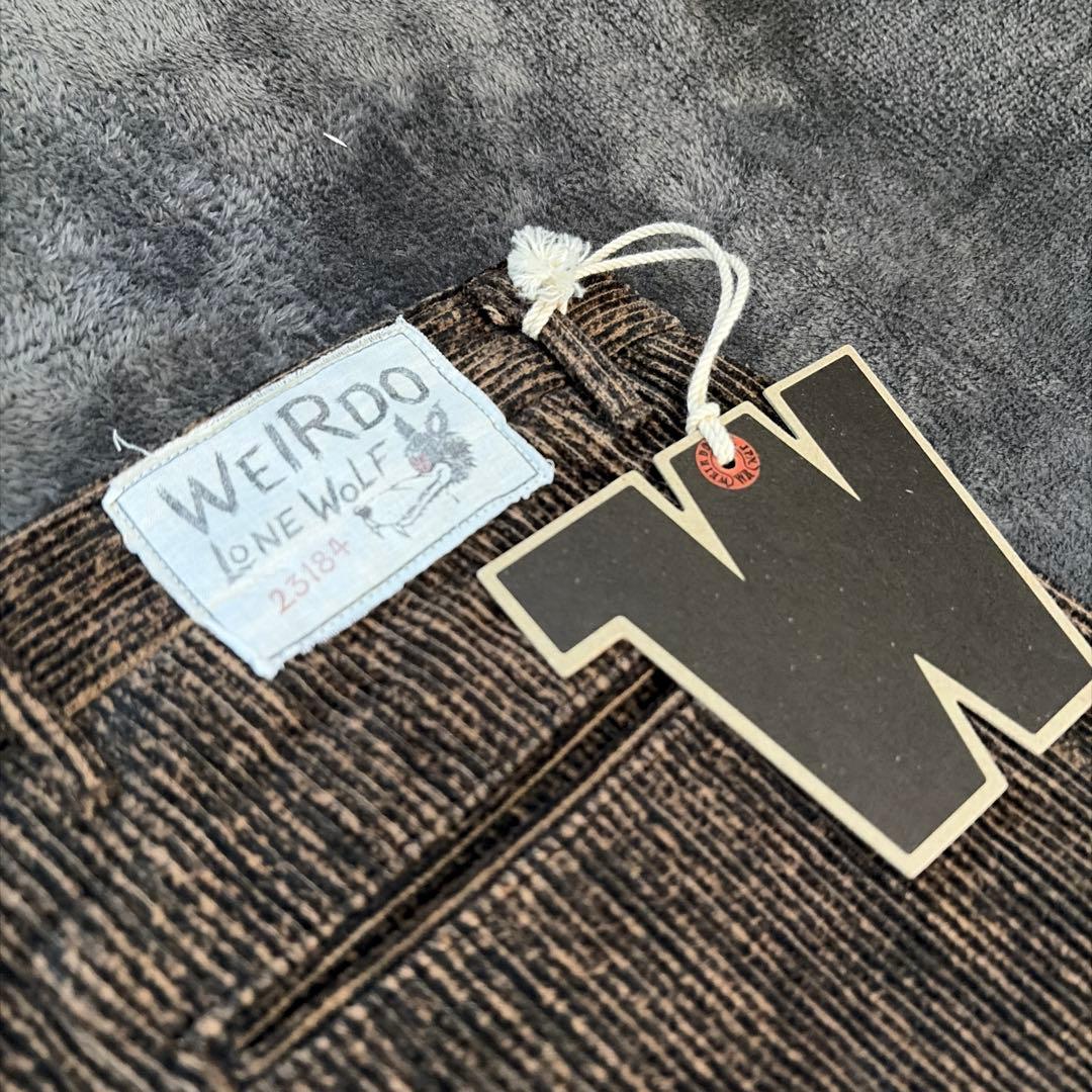 新品 ウィアード　LONE WOLF　コーデュロイパンツ