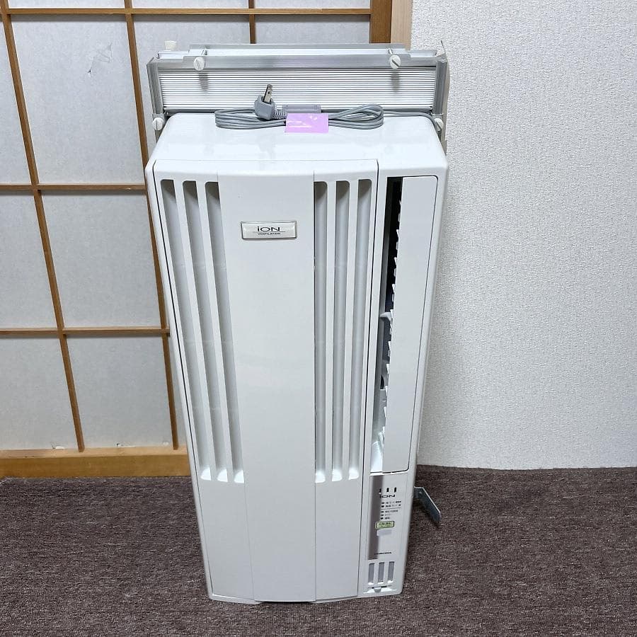 2021年製■コロナ 窓用エアコン 冷房専用 CW-FA1621 窓枠/リモコン