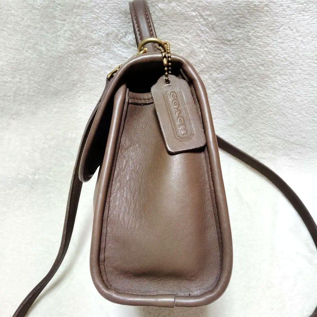 オールドコーチ　ショルダーバッグ　2way　ターンロック　USA製　希少カラー