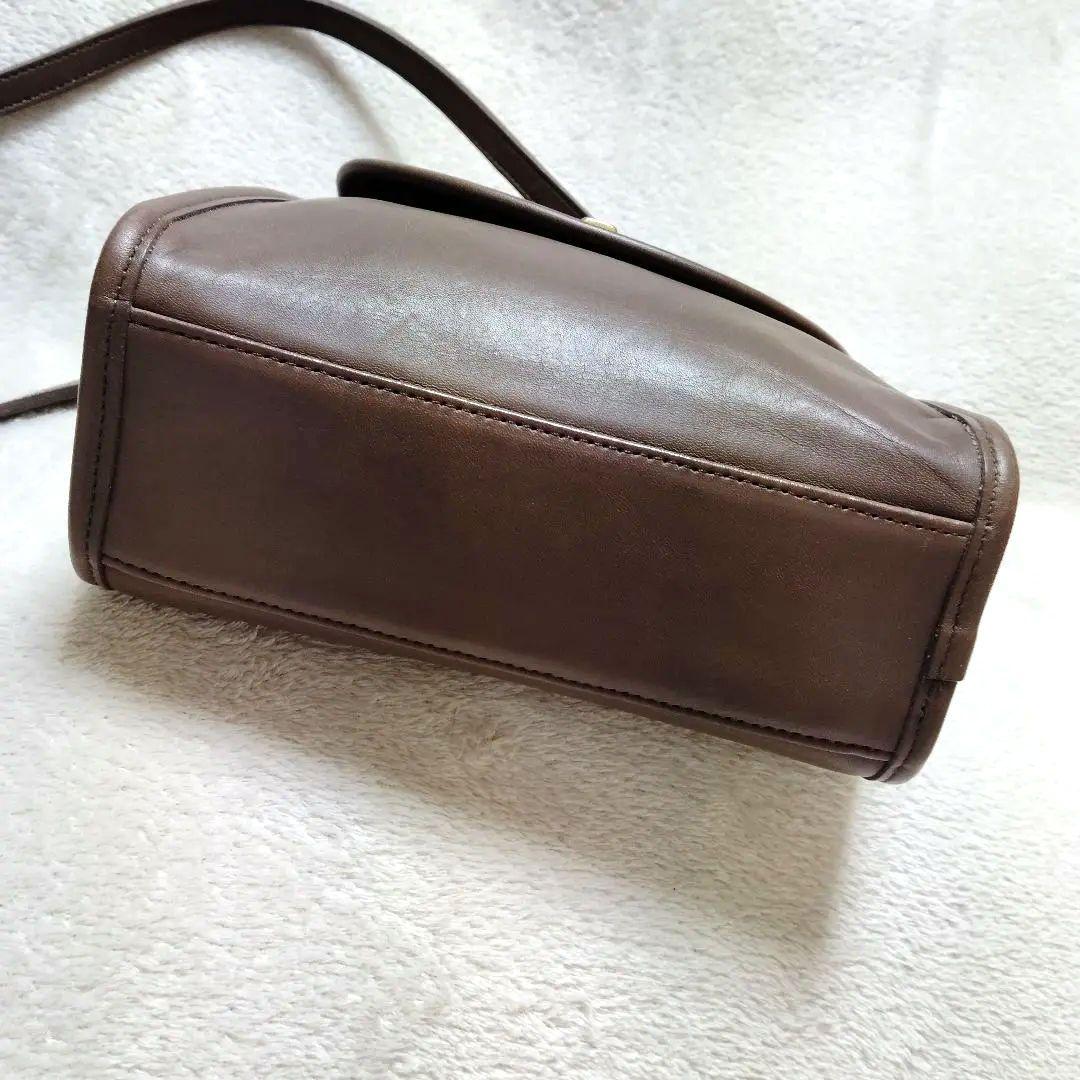 オールドコーチ　ショルダーバッグ　2way　ターンロック　USA製　希少カラー