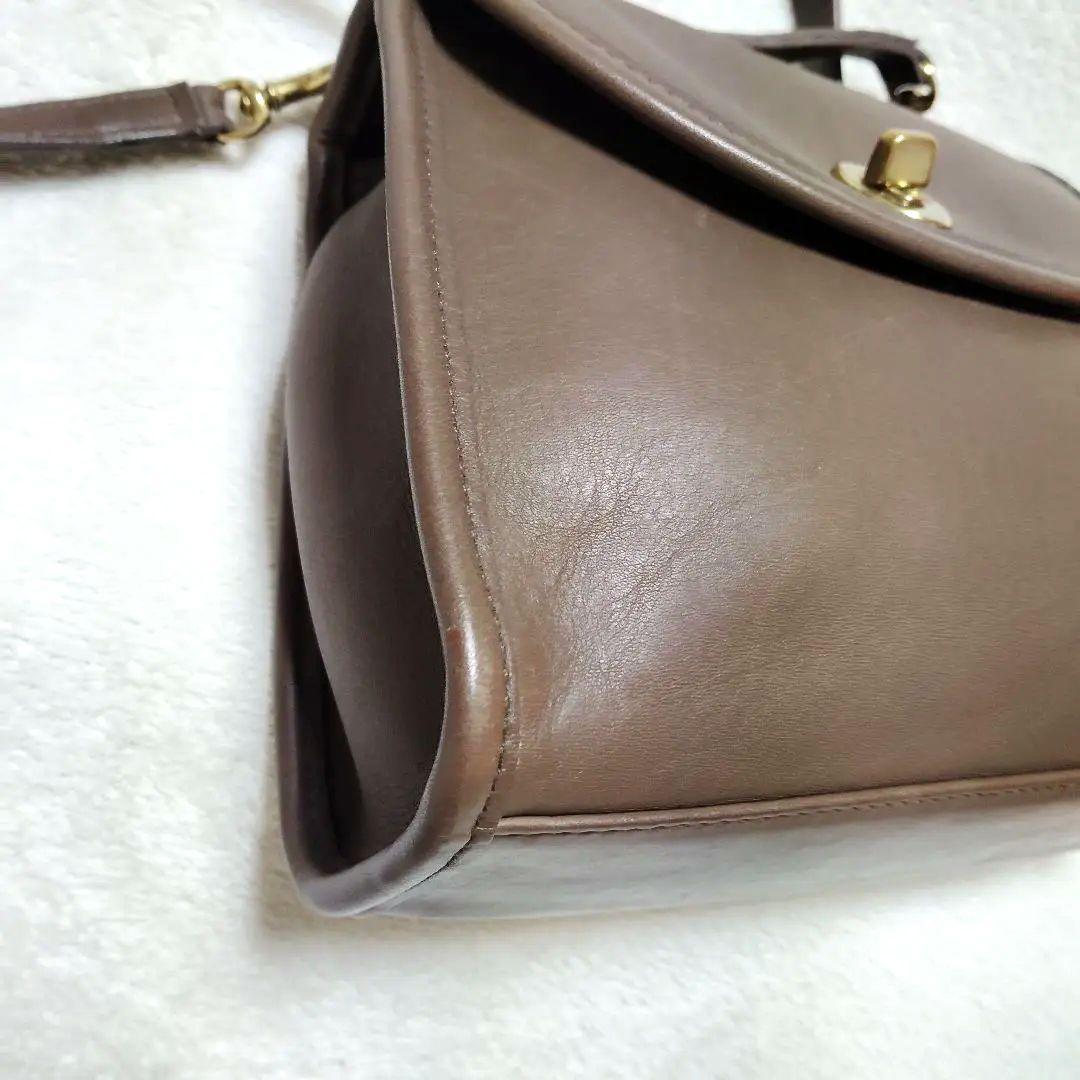 オールドコーチ　ショルダーバッグ　2way　ターンロック　USA製　希少カラー